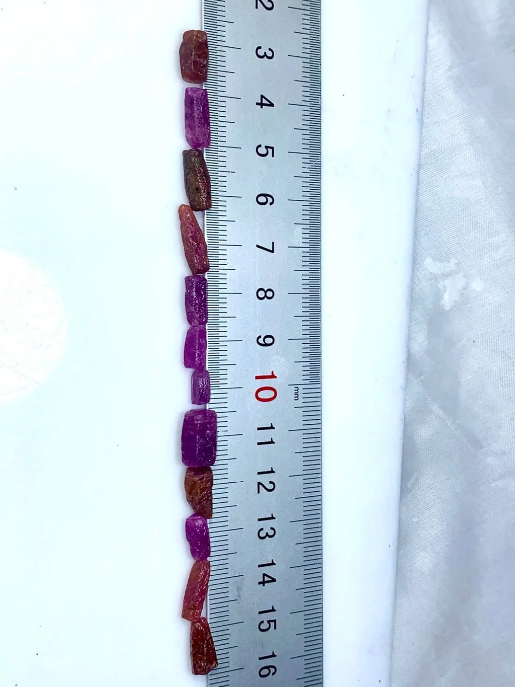 25 grams Raw Ruby and Blue sapphire Crystals Deal