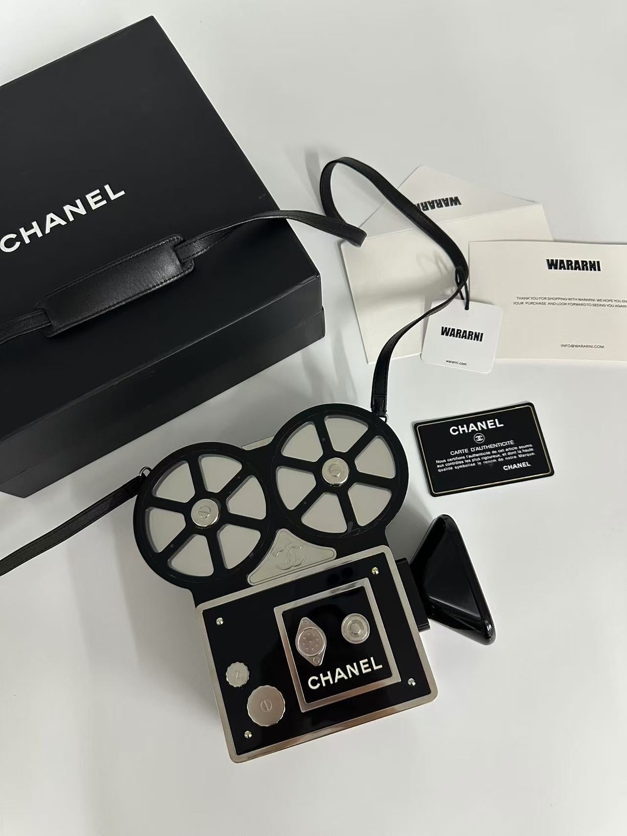 Chanel Buonasera Film Projector Camera Minaudière Clutch Bag 2016
