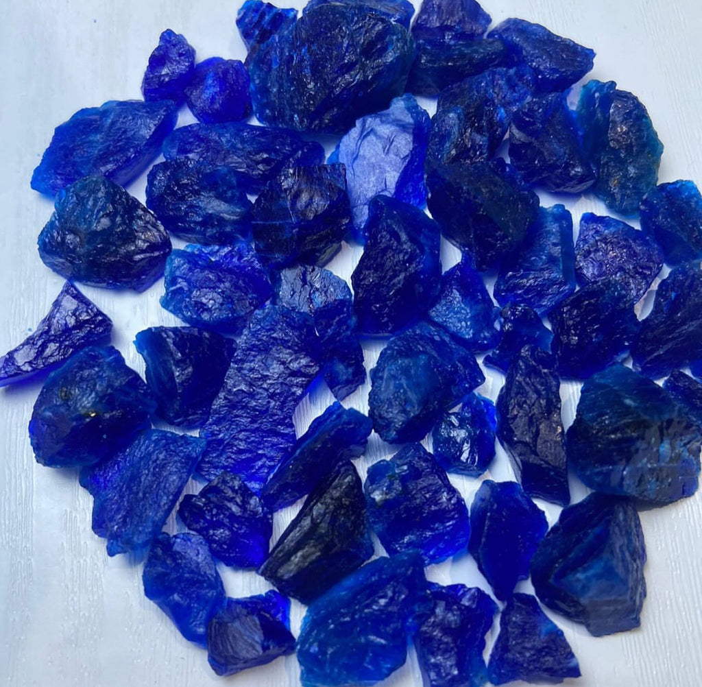 200 Carats Rare Rough Haüyne Stones for Gemstone Cutters