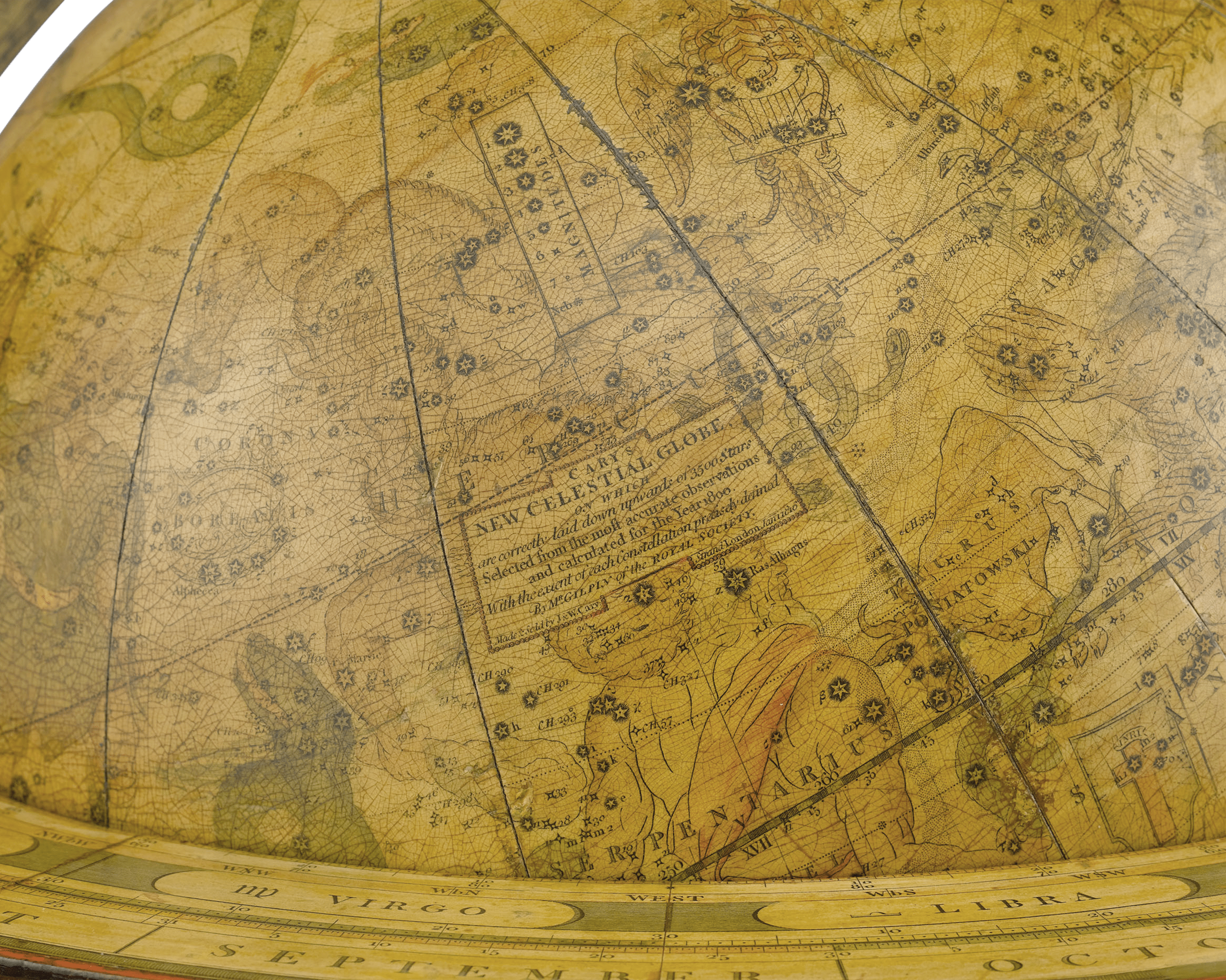 John and William Cary Table Globes