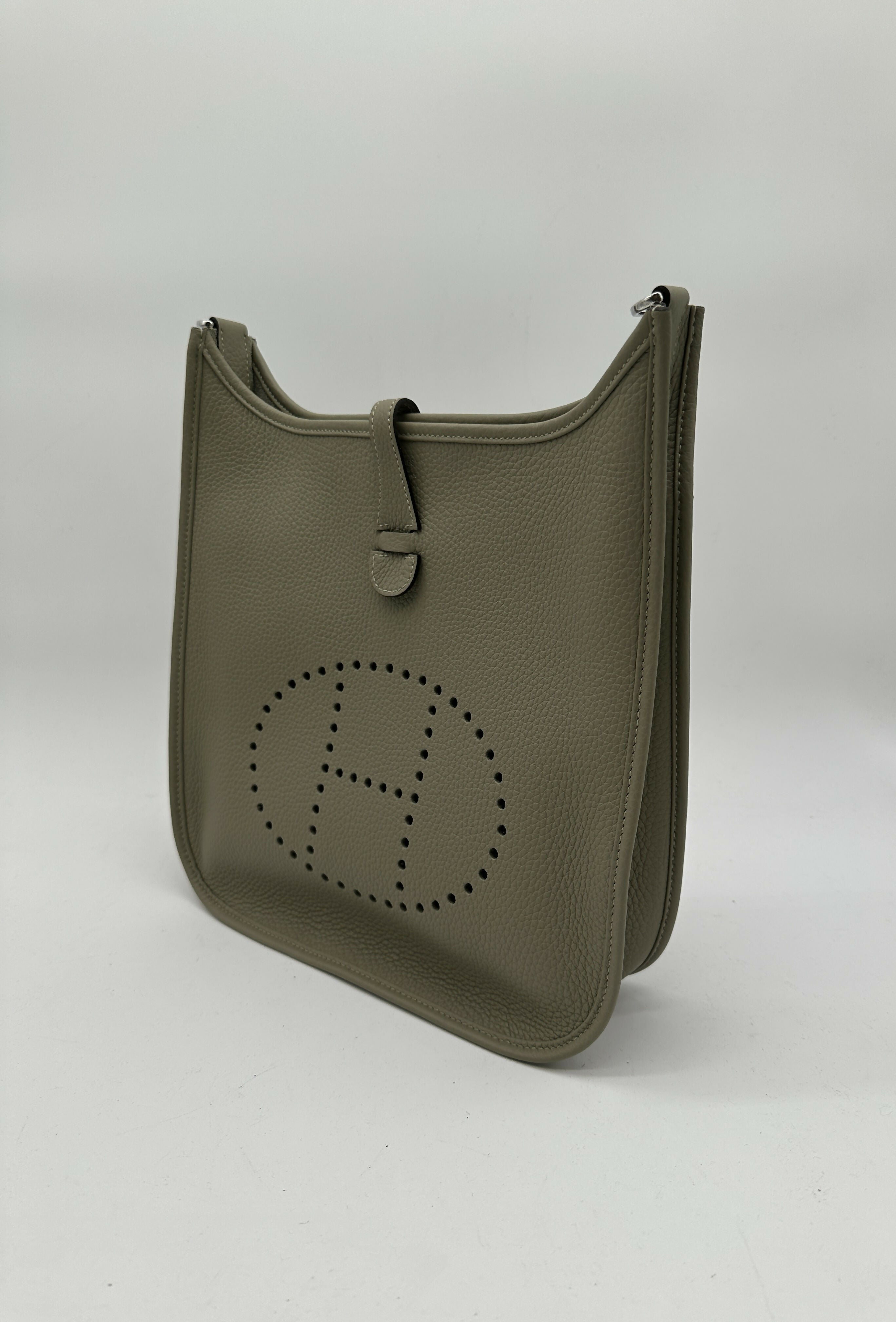 Hermès Evelyne III 29 Sauge PHW Stamp W