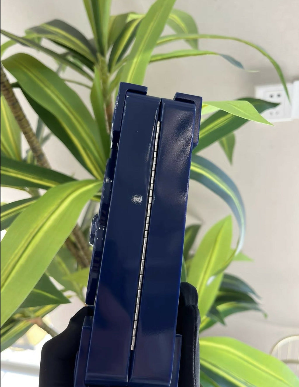 Chanel Lego Navy Clutch box