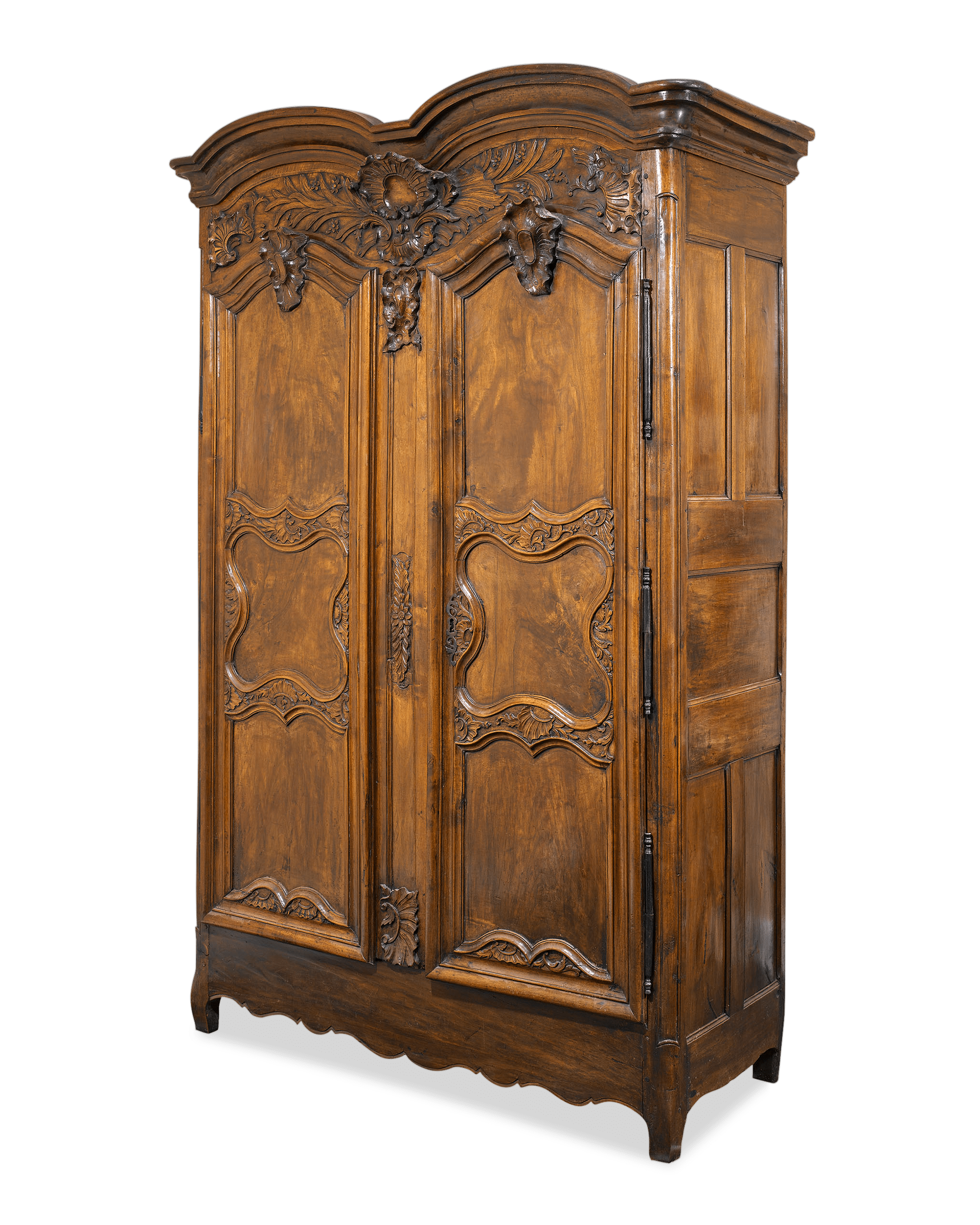 French Provincial Double Door Armoire