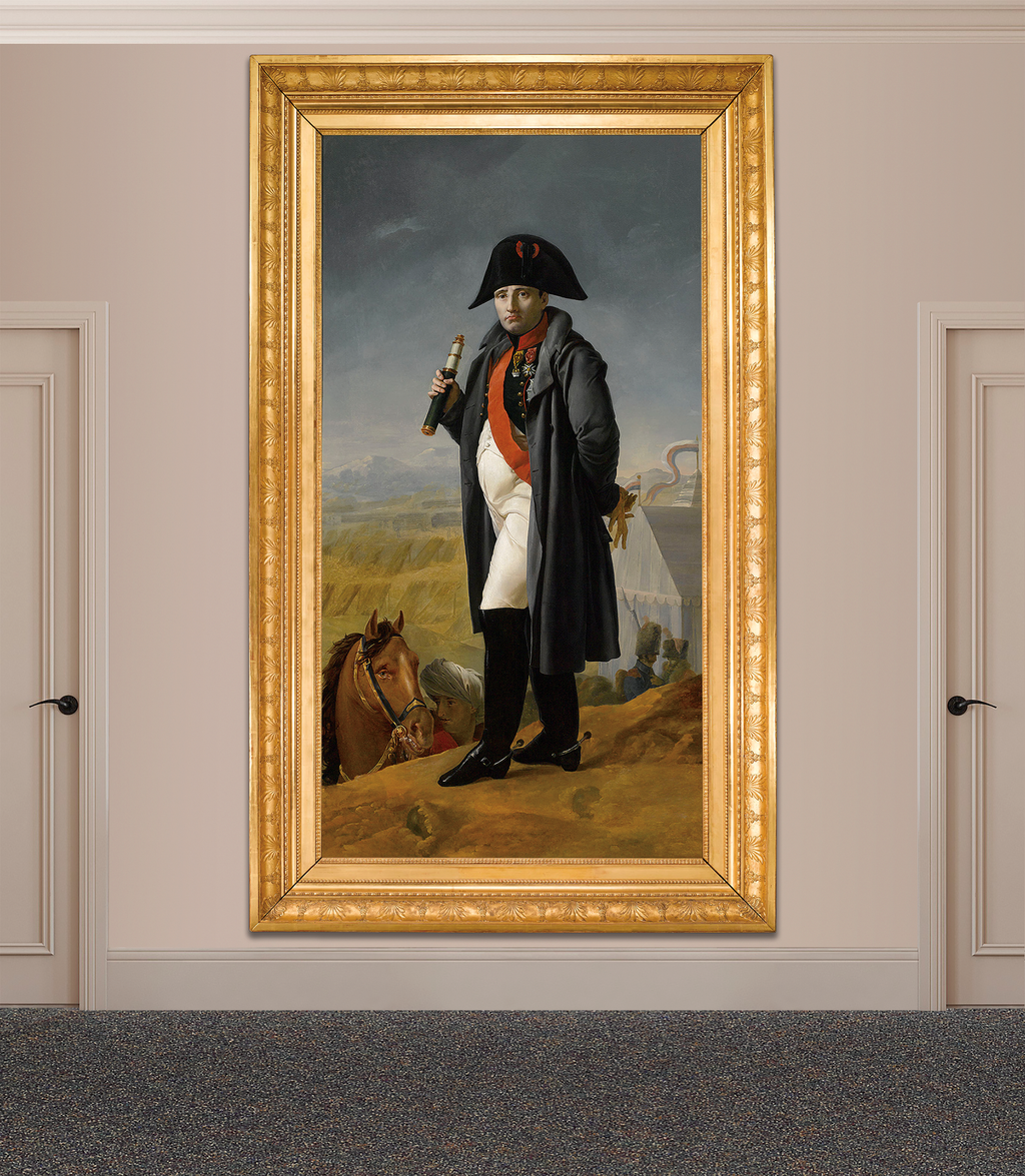 Napoléon before the Battle of Moscow by Joseph Franque