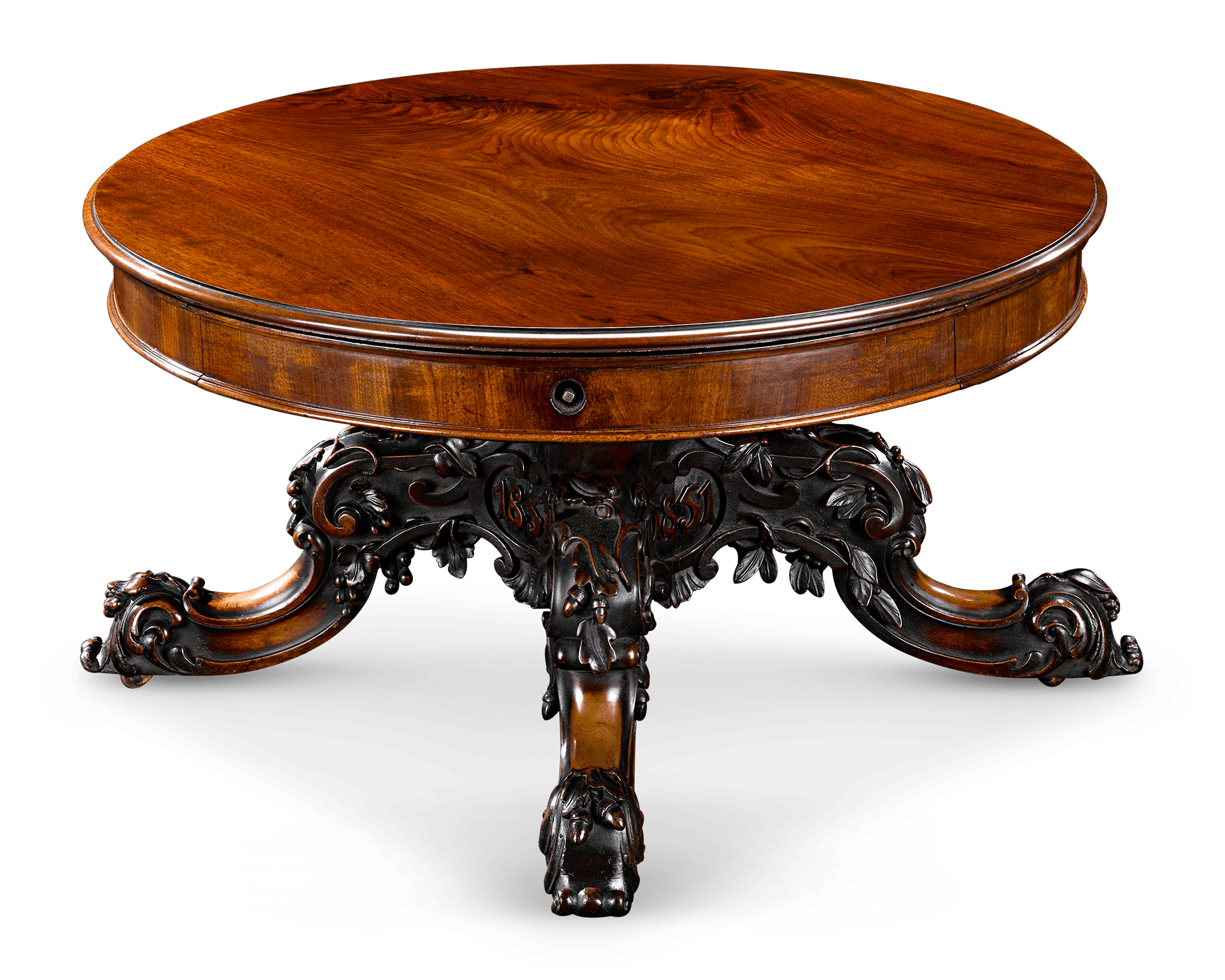 The brilliantly designed piece was crafted by Samuel Hawkins for the Great Exhibition of 1851