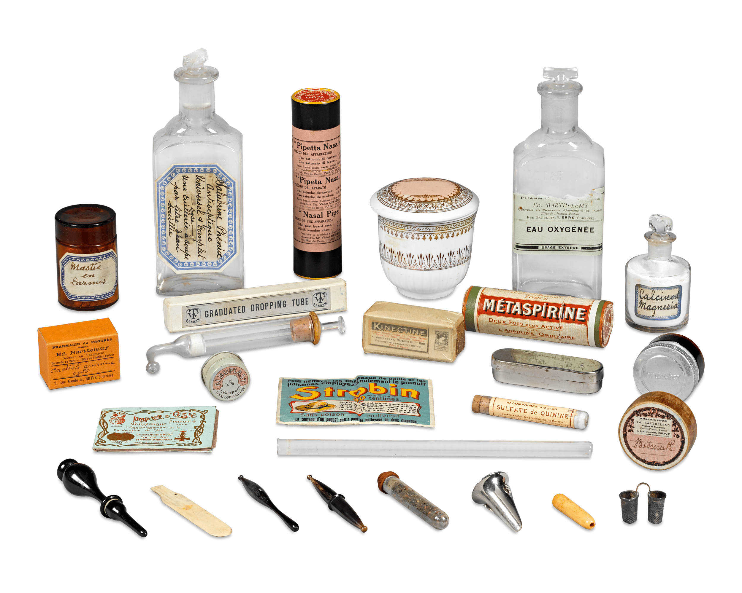 This chest contains an array of medicines and tools