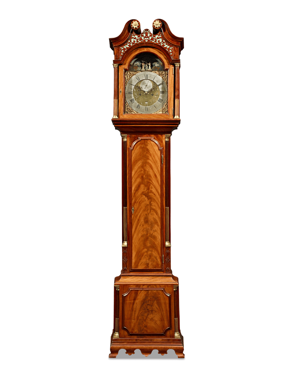 George III Adam and Eve Automaton Longcase Clock