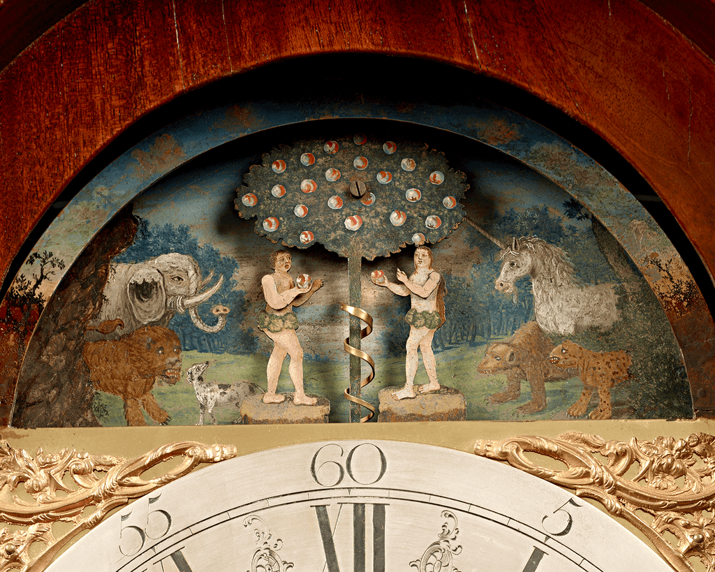 George III Adam and Eve Automaton Longcase Clock