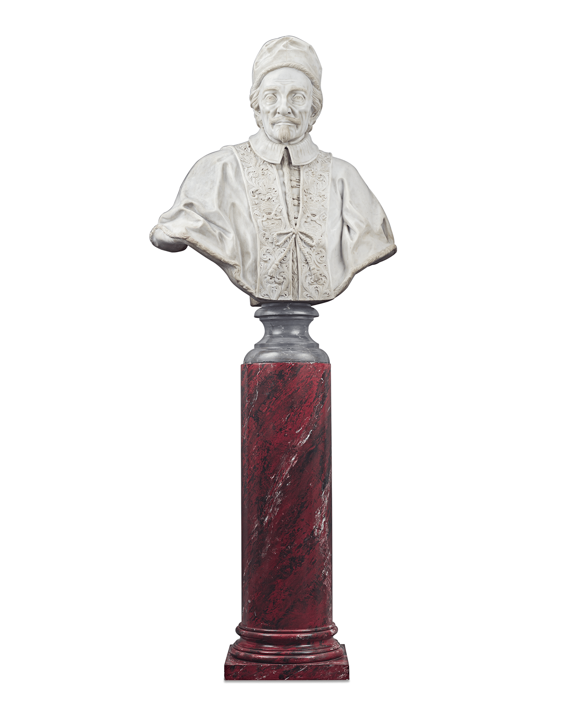 Bust of Pope Innocent XI Odescalchi by Domenico Guidi