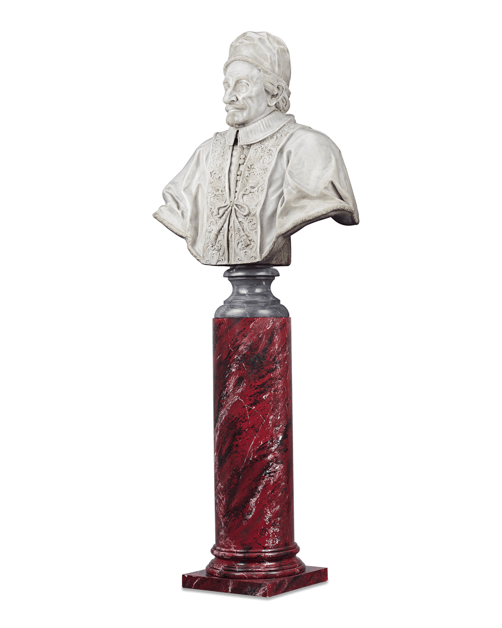Bust of Pope Innocent XI Odescalchi by Domenico Guidi