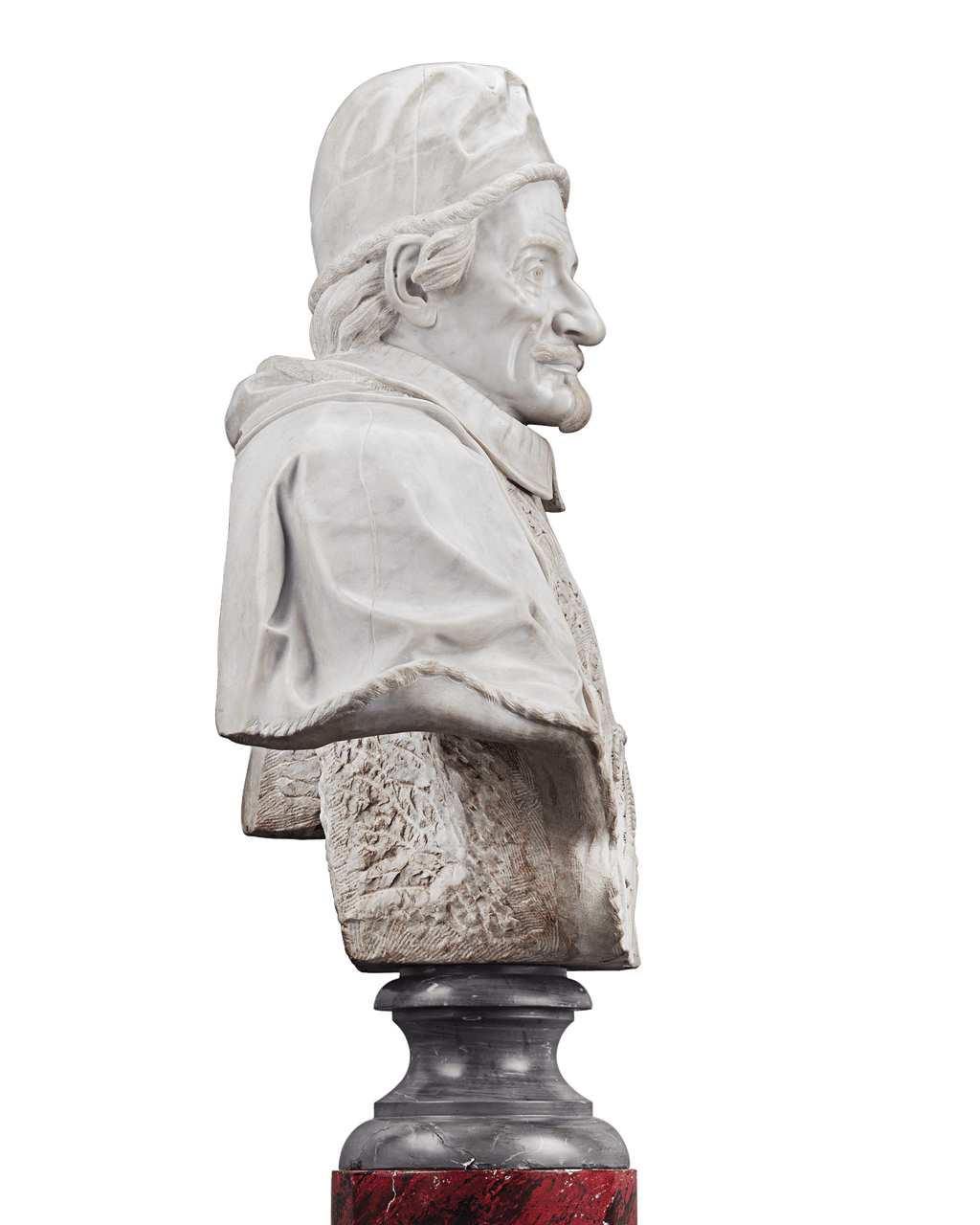 Bust of Pope Innocent XI Odescalchi by Domenico Guidi