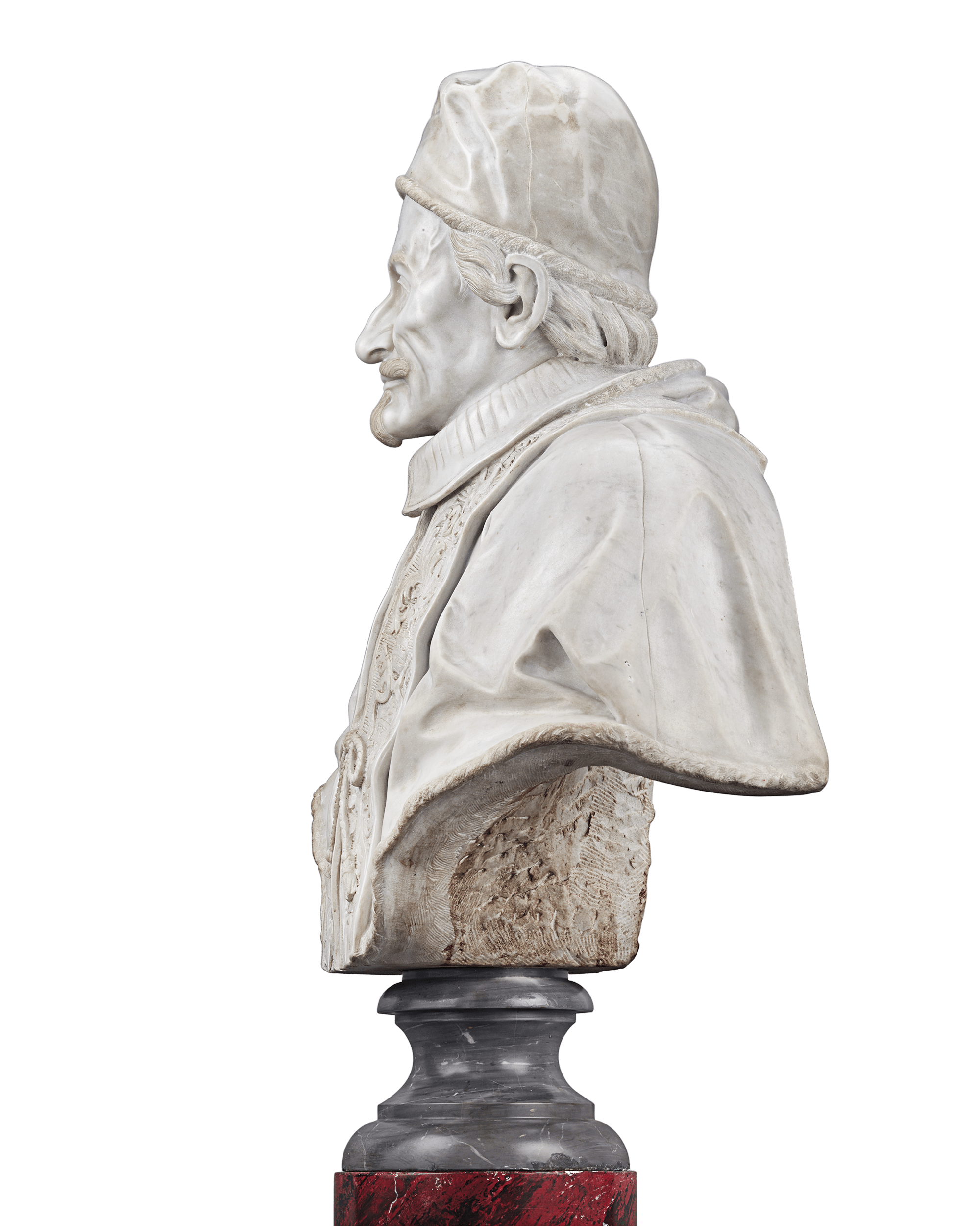 Bust of Pope Innocent XI Odescalchi by Domenico Guidi