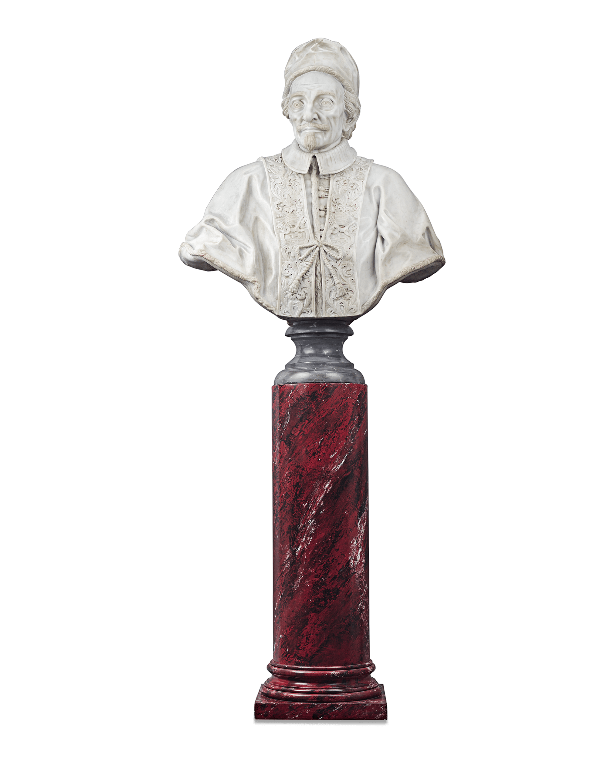Bust of Pope Innocent XI Odescalchi by Domenico Guidi