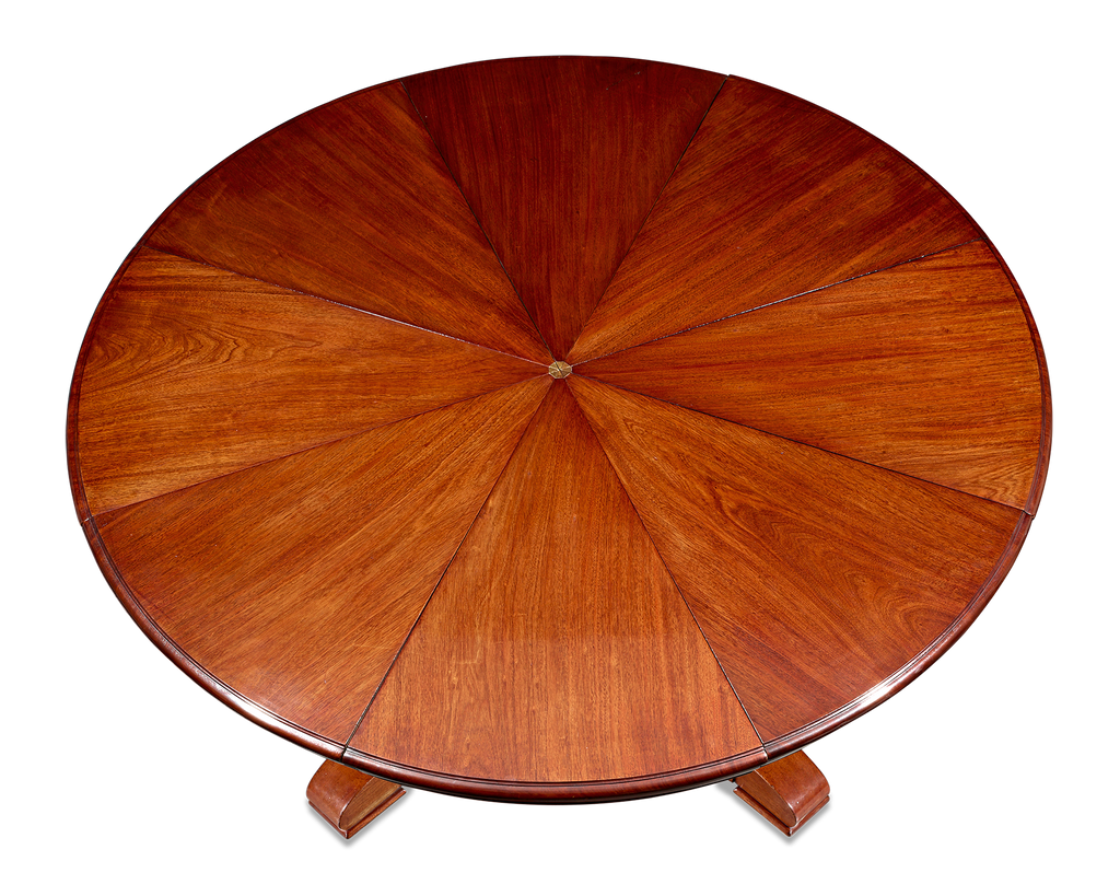 English Mahogany Expanding Table