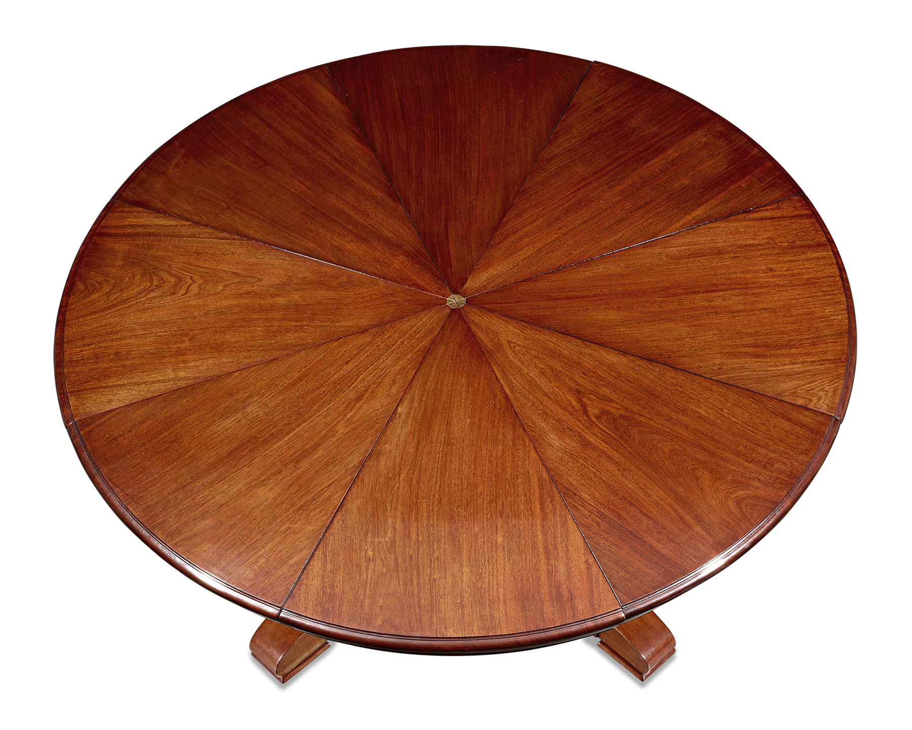 English Mahogany Expanding Table