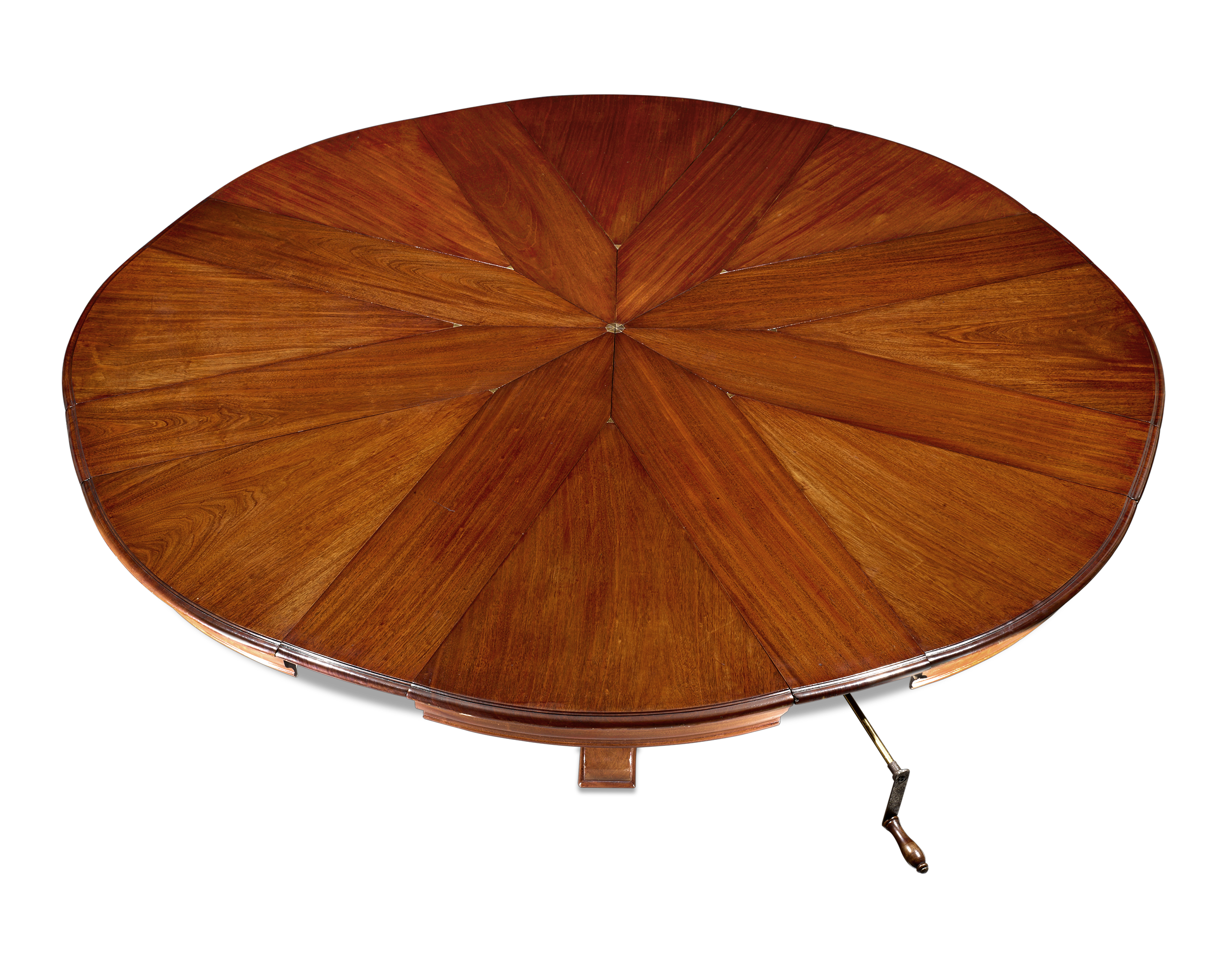 English Mahogany Expanding Table