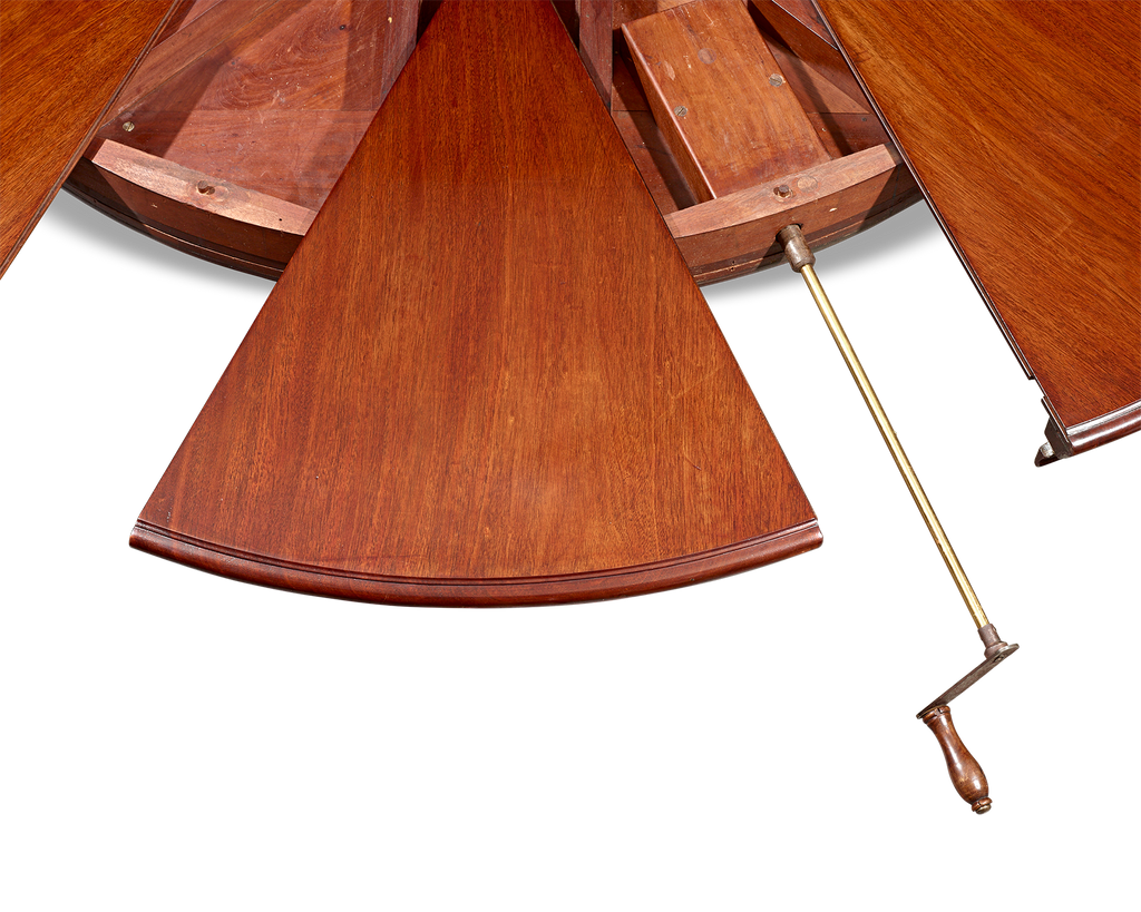 English Mahogany Expanding Table