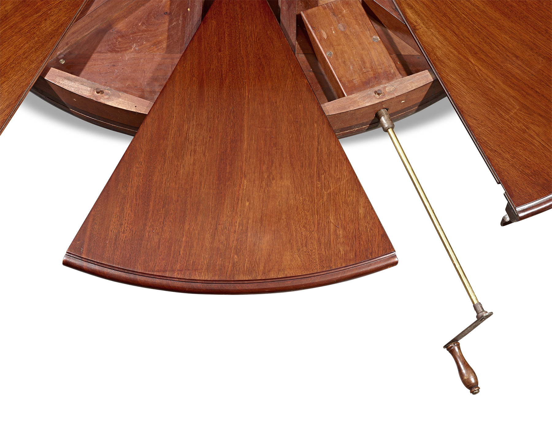 English Mahogany Expanding Table