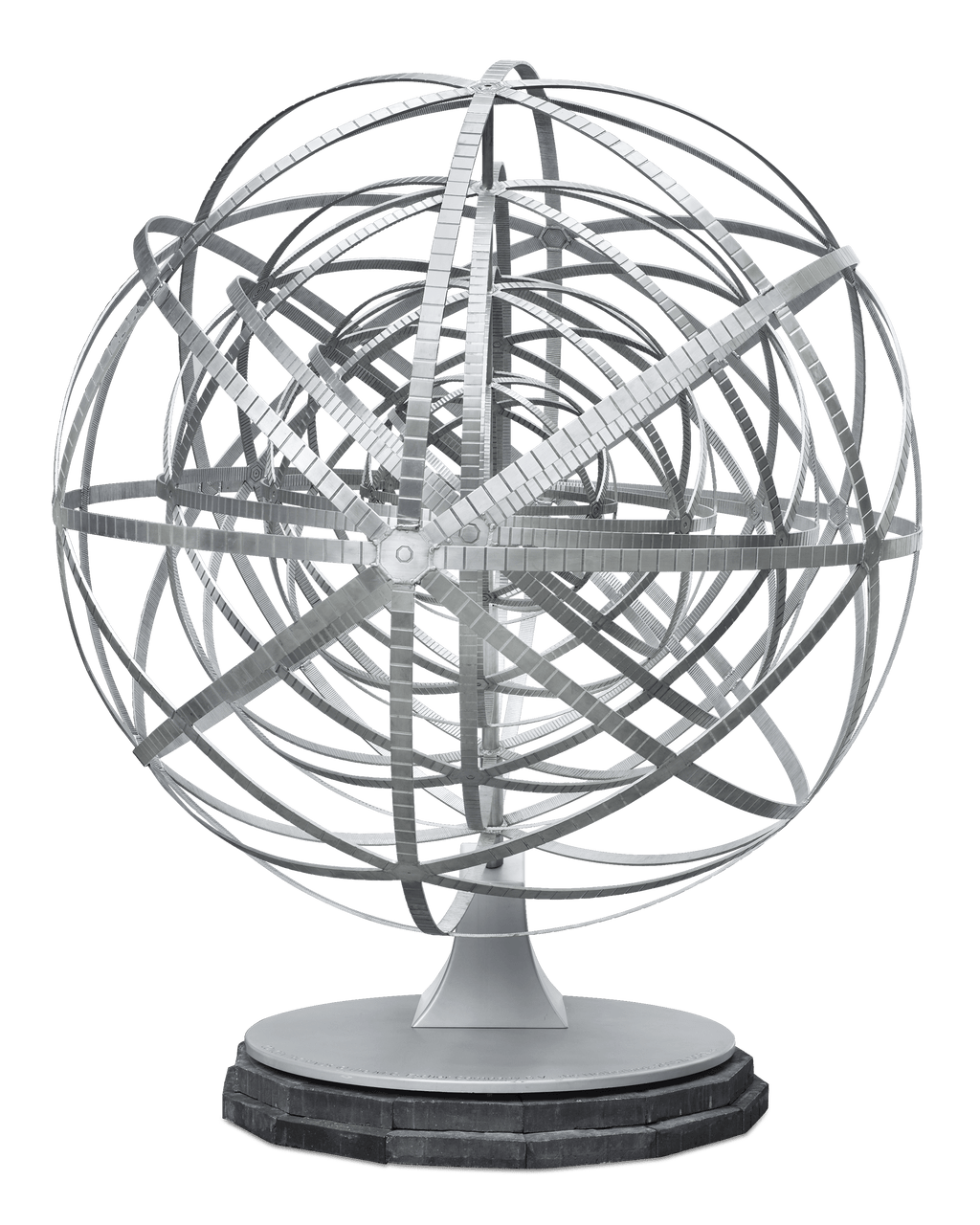 Escher-Inspired Sculpture "Concentric Rinds" by Zadora-Gerlof