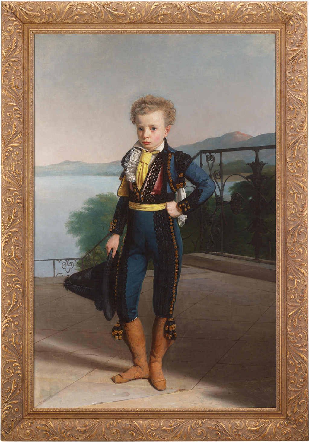 Portrait of Napoléon II attributed to Johann Peter Krafft