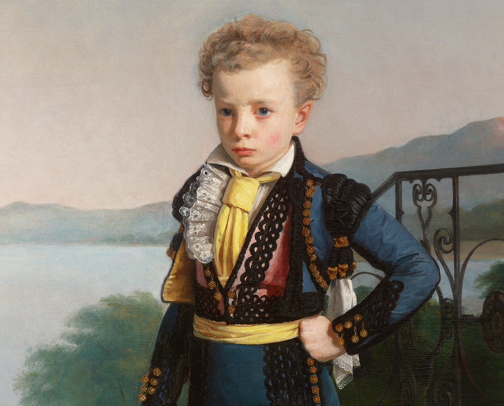 Portrait of Napoléon II attributed to Johann Peter Krafft