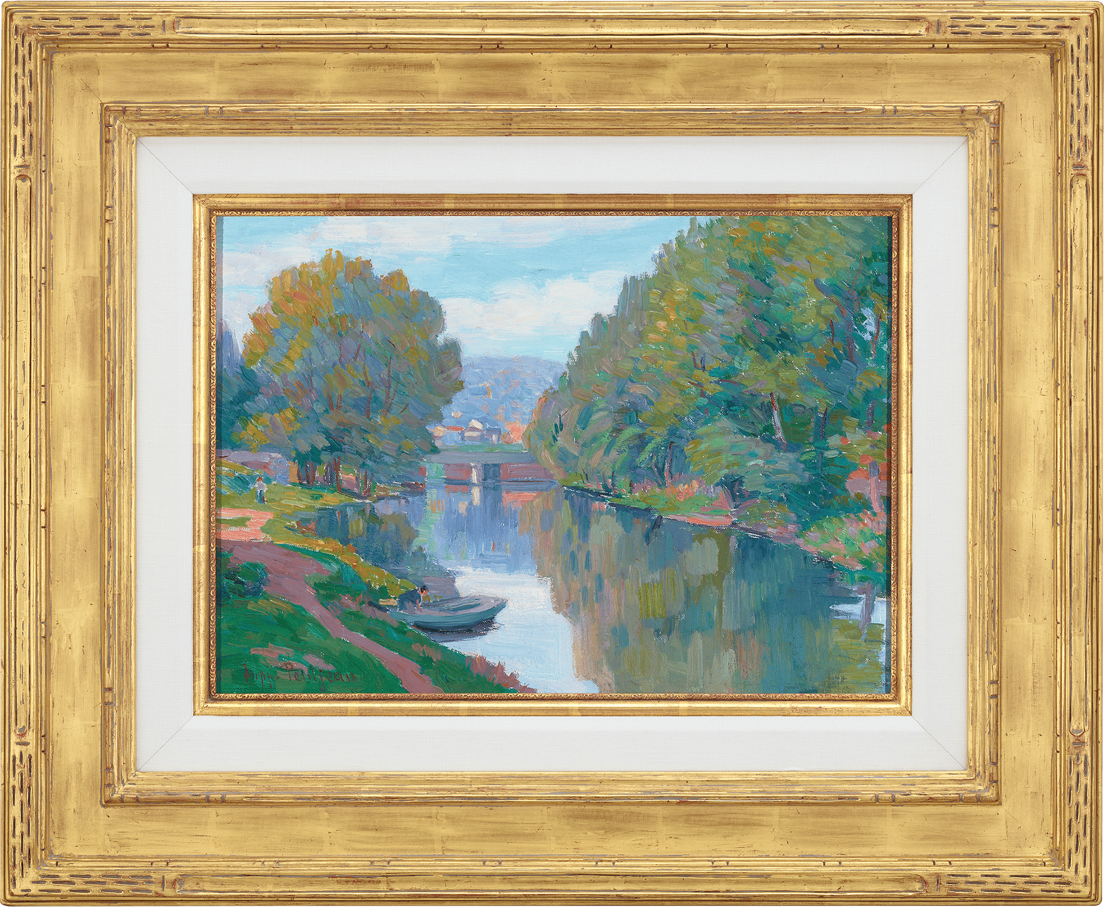 Bord de l'Oise by Hippolyte Petitjean