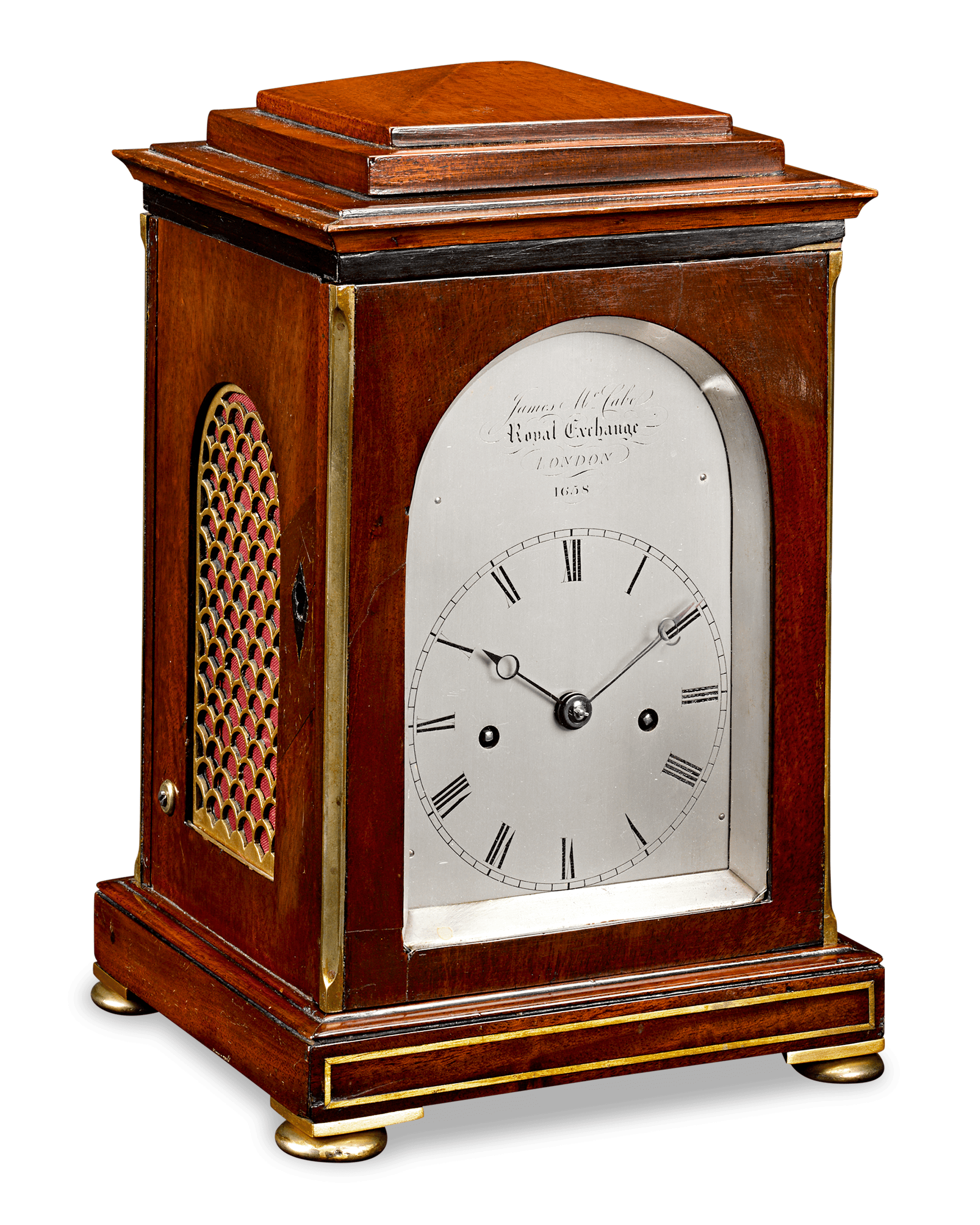 Royal Exchange Carriage Clock by James McCabe