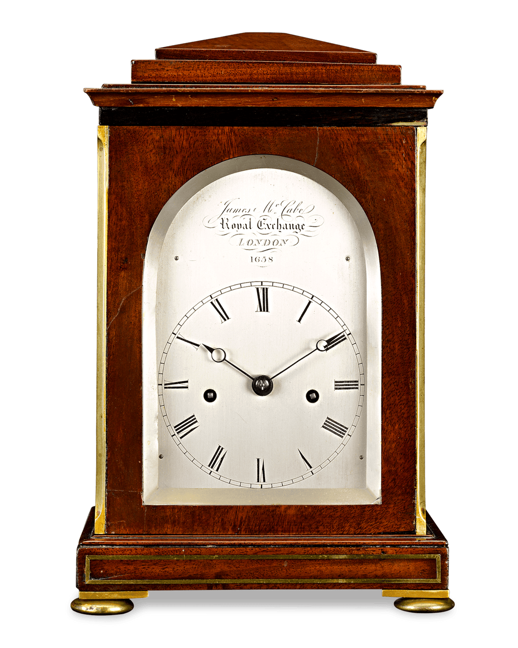 Royal Exchange Carriage Clock by James McCabe