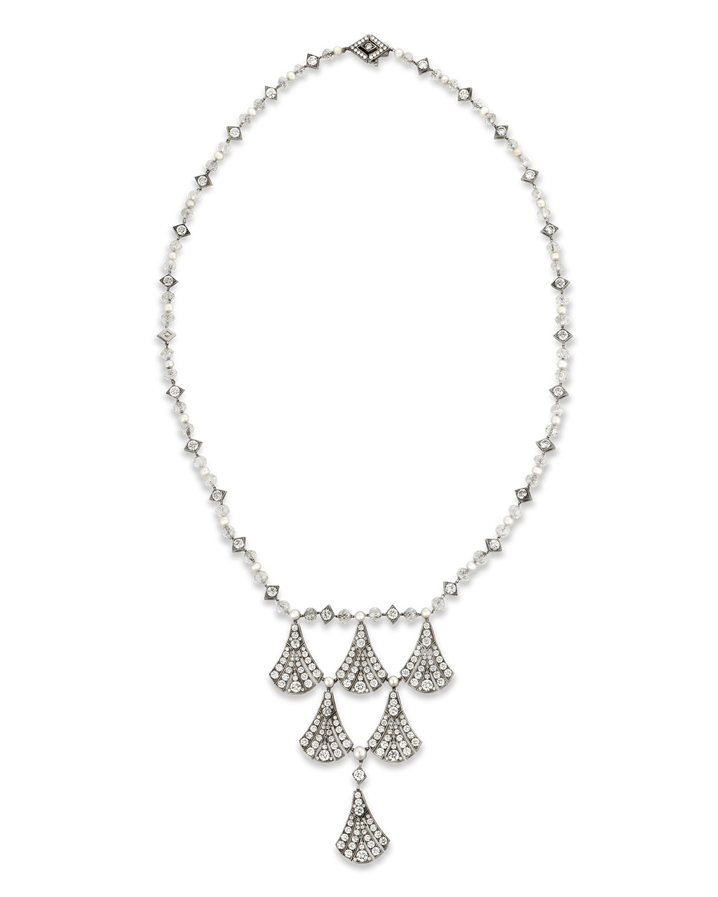 Tiffany & Co. Diamond Lavalier Necklace, 45.64 Carats