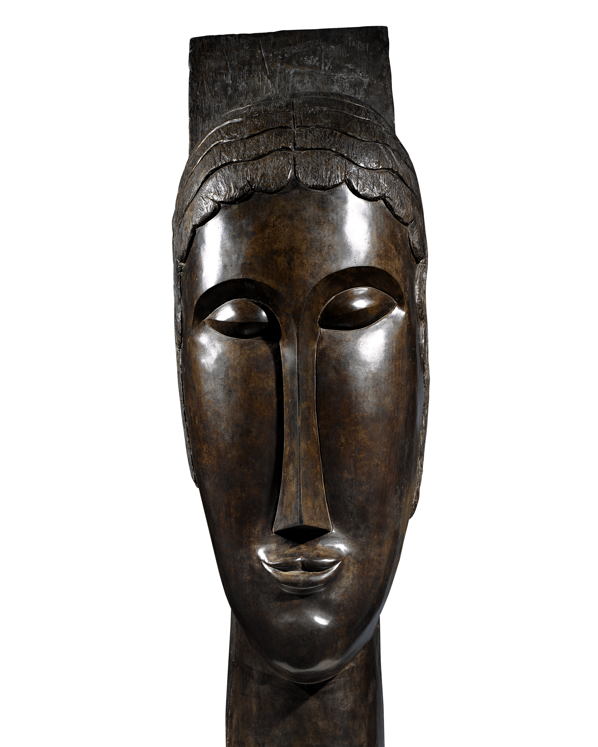 Tête de cariatide by Amedeo Modigliani