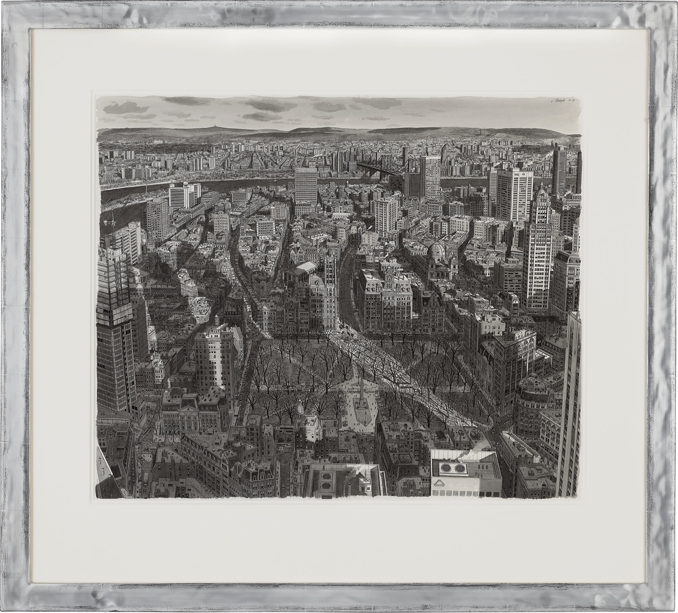 Winter Shadows, New York by Stefan Bleekrode