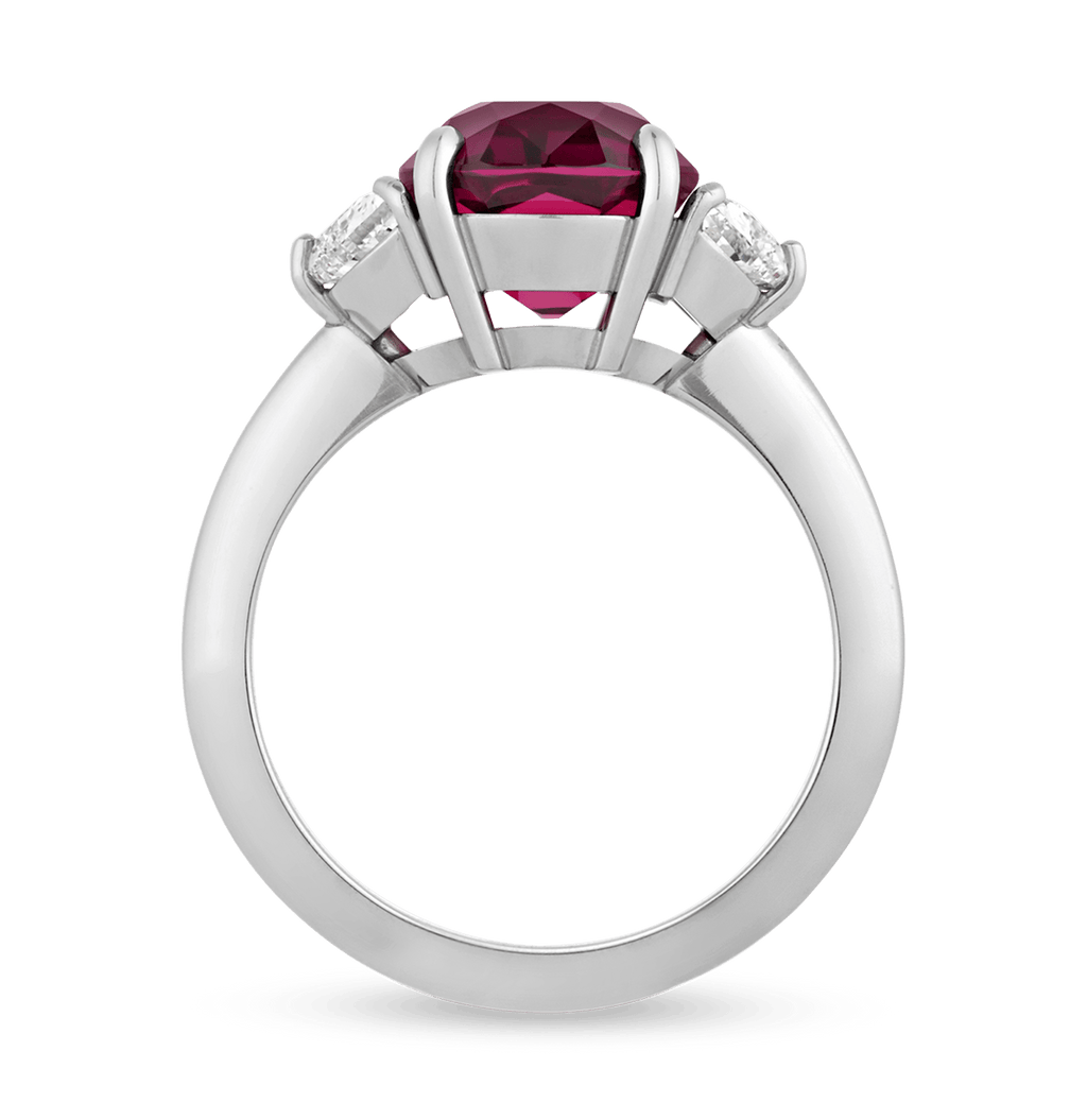 Untreated Thai Ruby Ring, 5.60 Carats