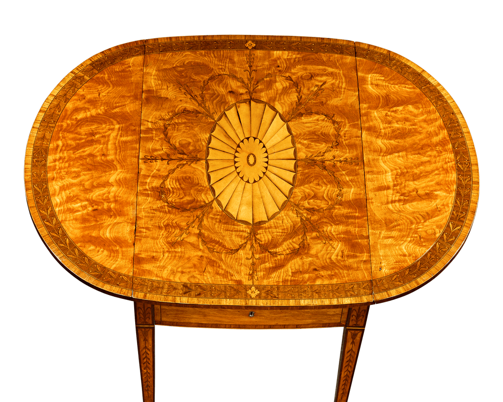 George III Pembroke Table attributed to Ince & Mayhew