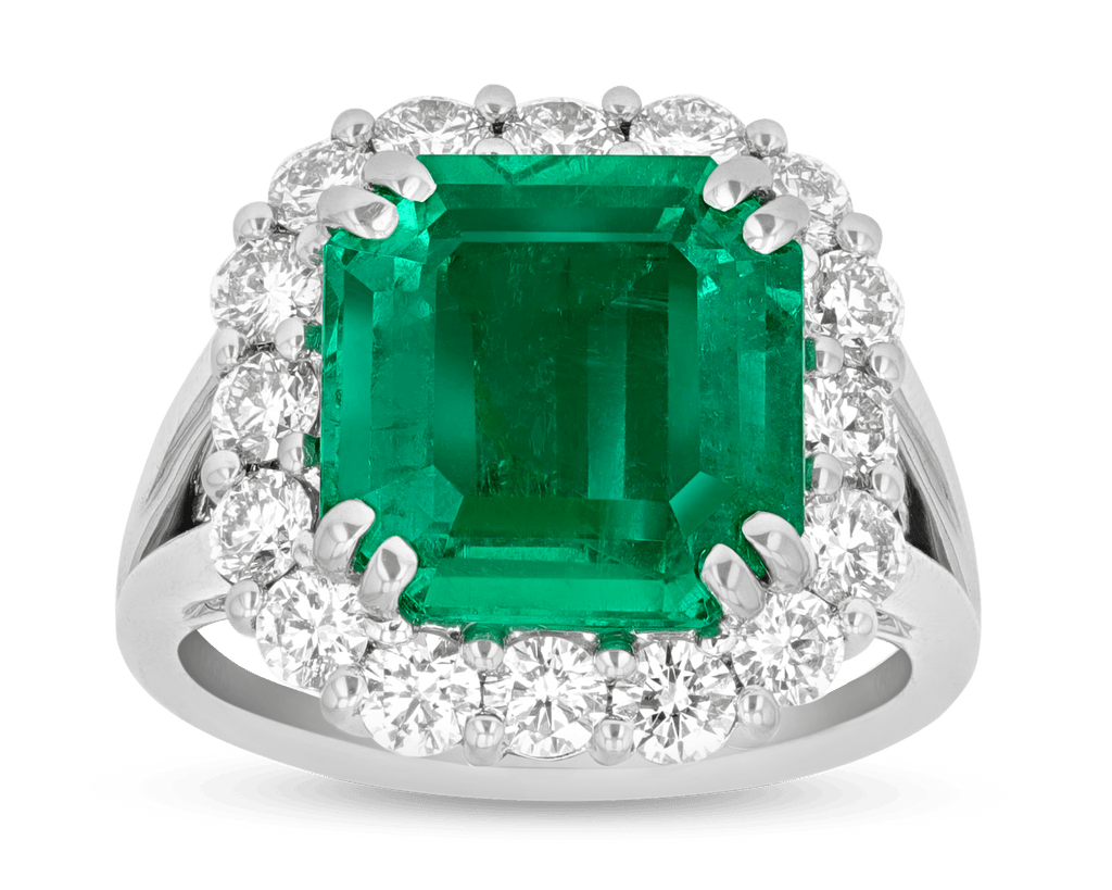 Colombian Emerald Ring, 5.11 Carats