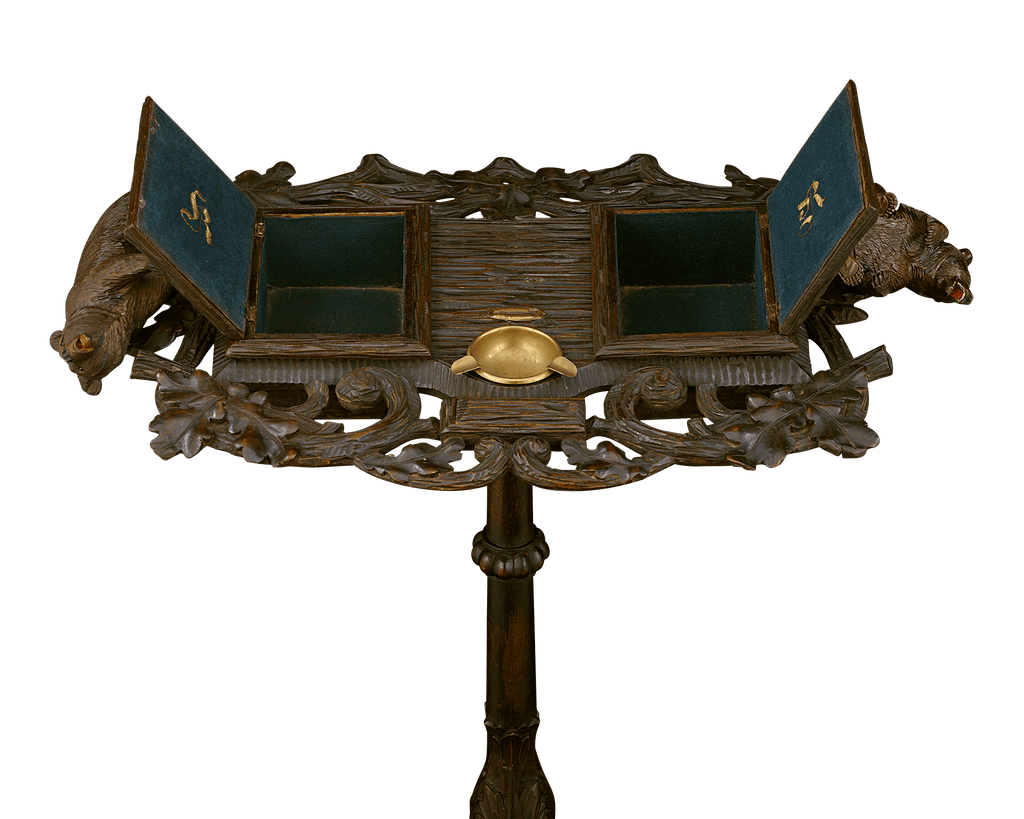 Swiss Black Forest Bear Table
