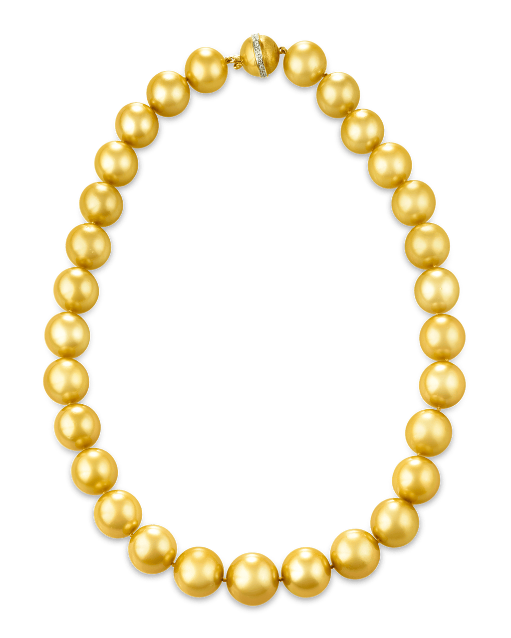 Golden South Sea Pearl Necklace