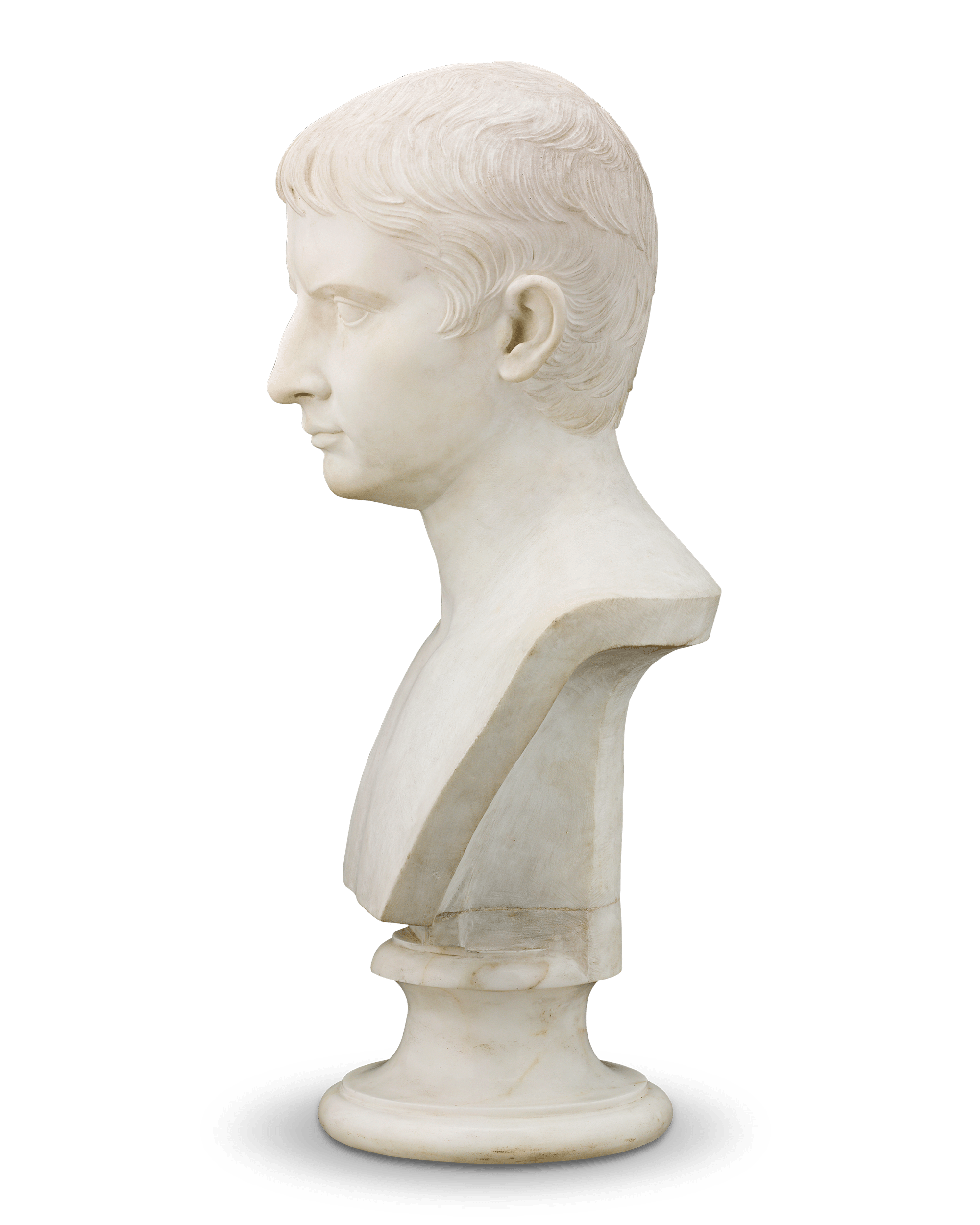 Young Emperor Augustus by Augustus Saint-Gaudens