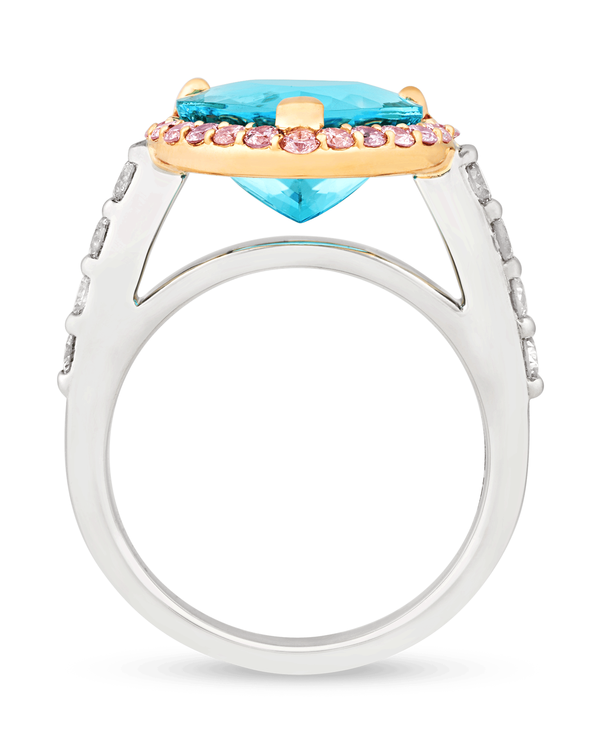 Brazilian Paraiba Ring, 3.73 Carats