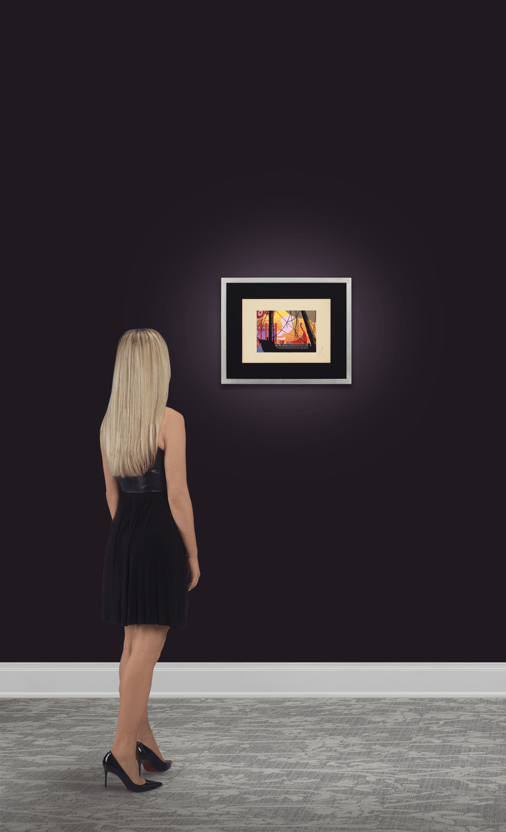 Décor pour La Princesse Lointaine by Erté