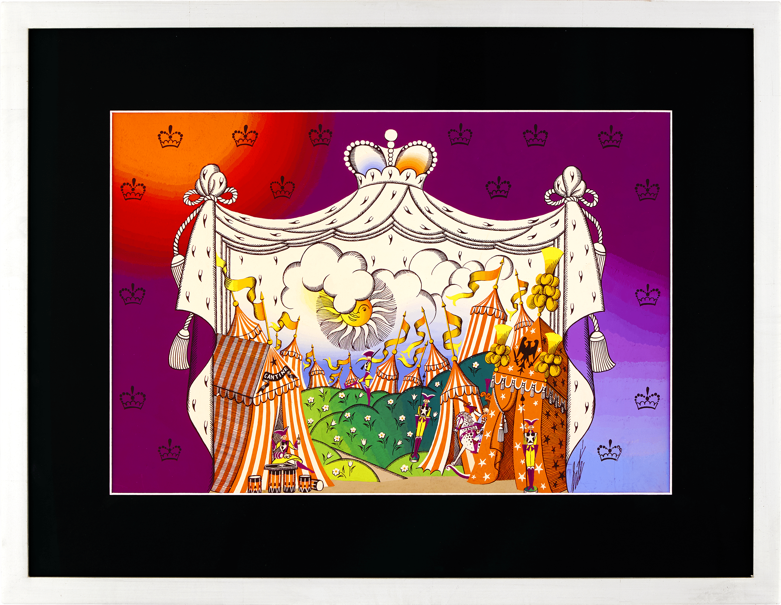 Acte I, La Grande Duchesse by Erté