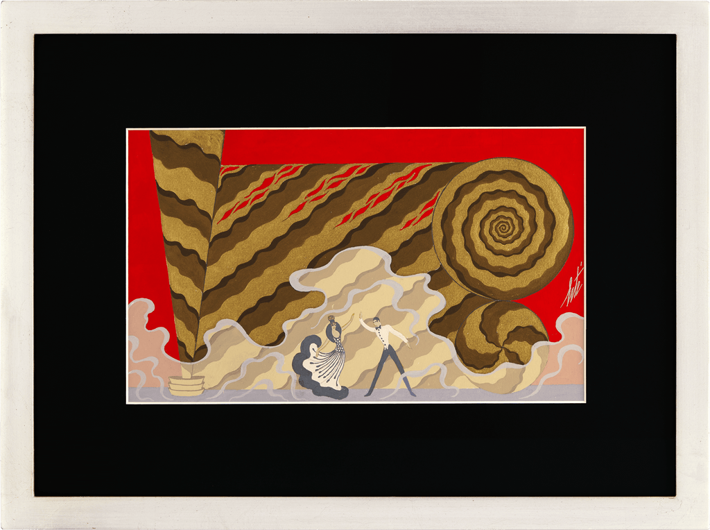 Décor pour Begin the Beguine by Erté