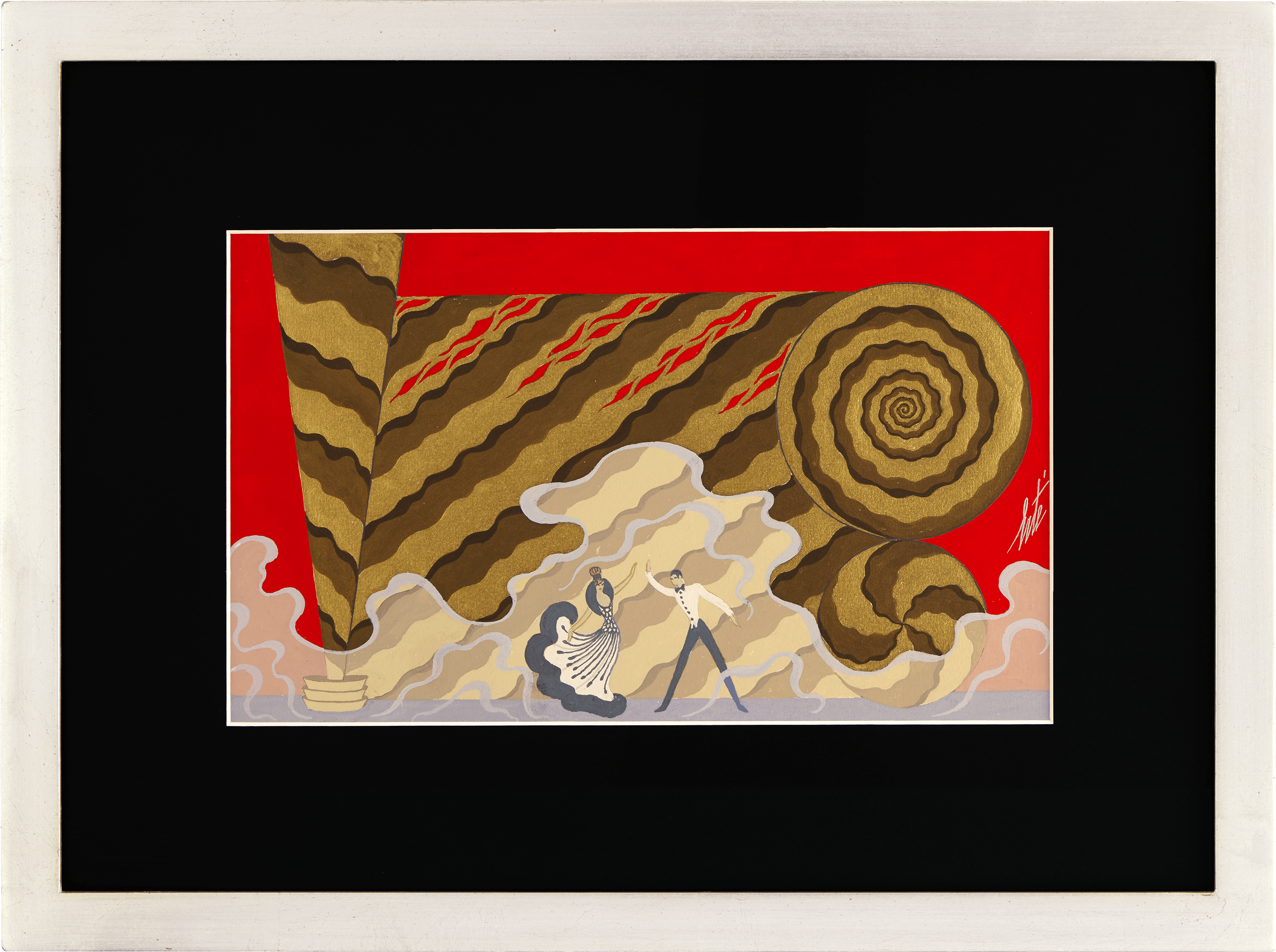 Décor pour Begin the Beguine by Erté