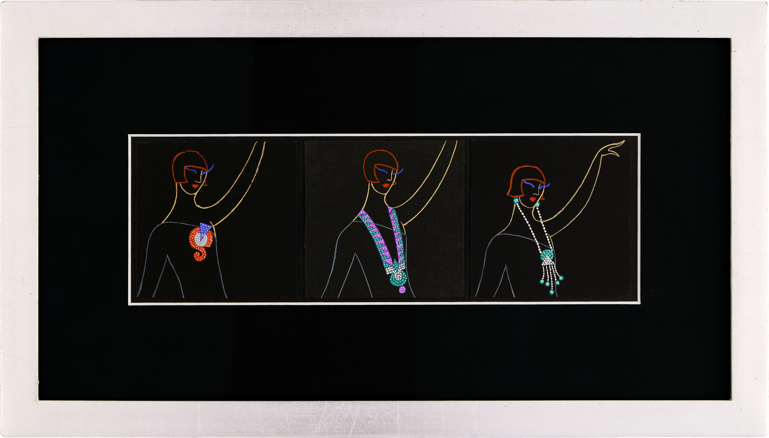 Bijoux lumineux by Erté