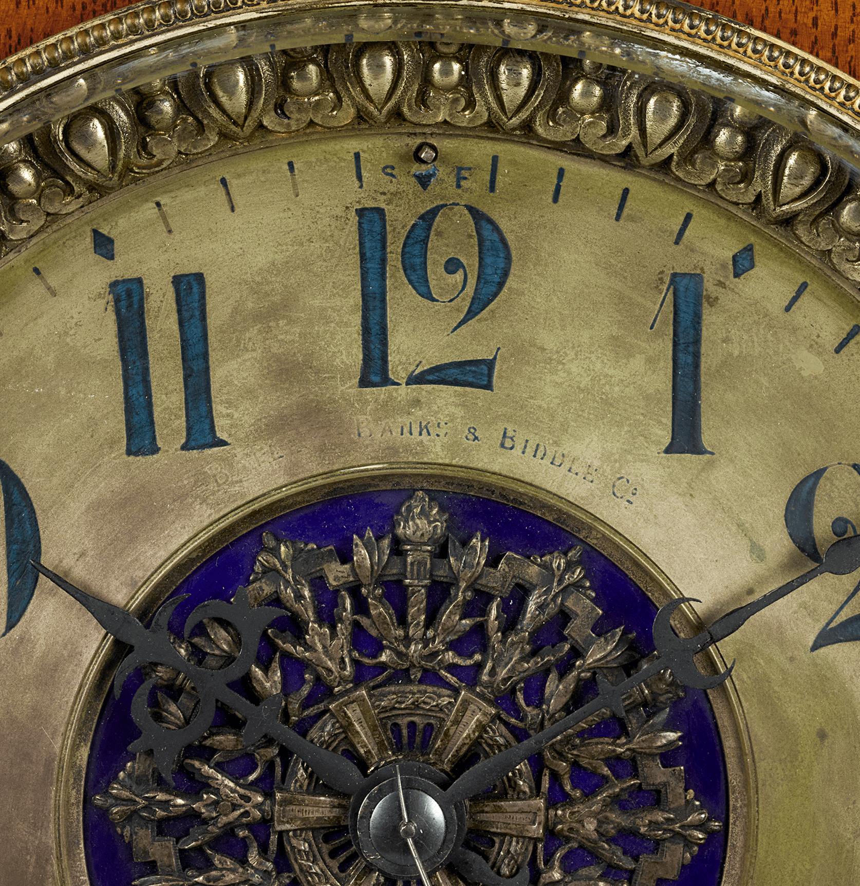 Vincenti et Cie Mantel Clock for Bailey, Banks & Biddle