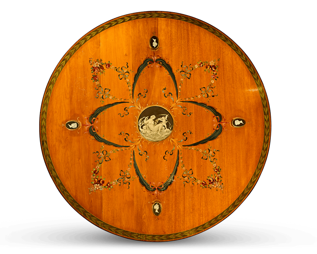 Edwardian Satinwood Table