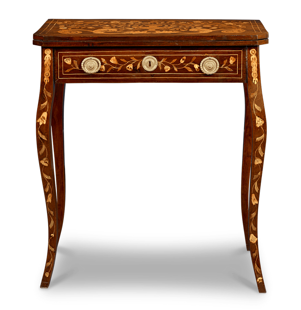Dutch Marquetry Game Table