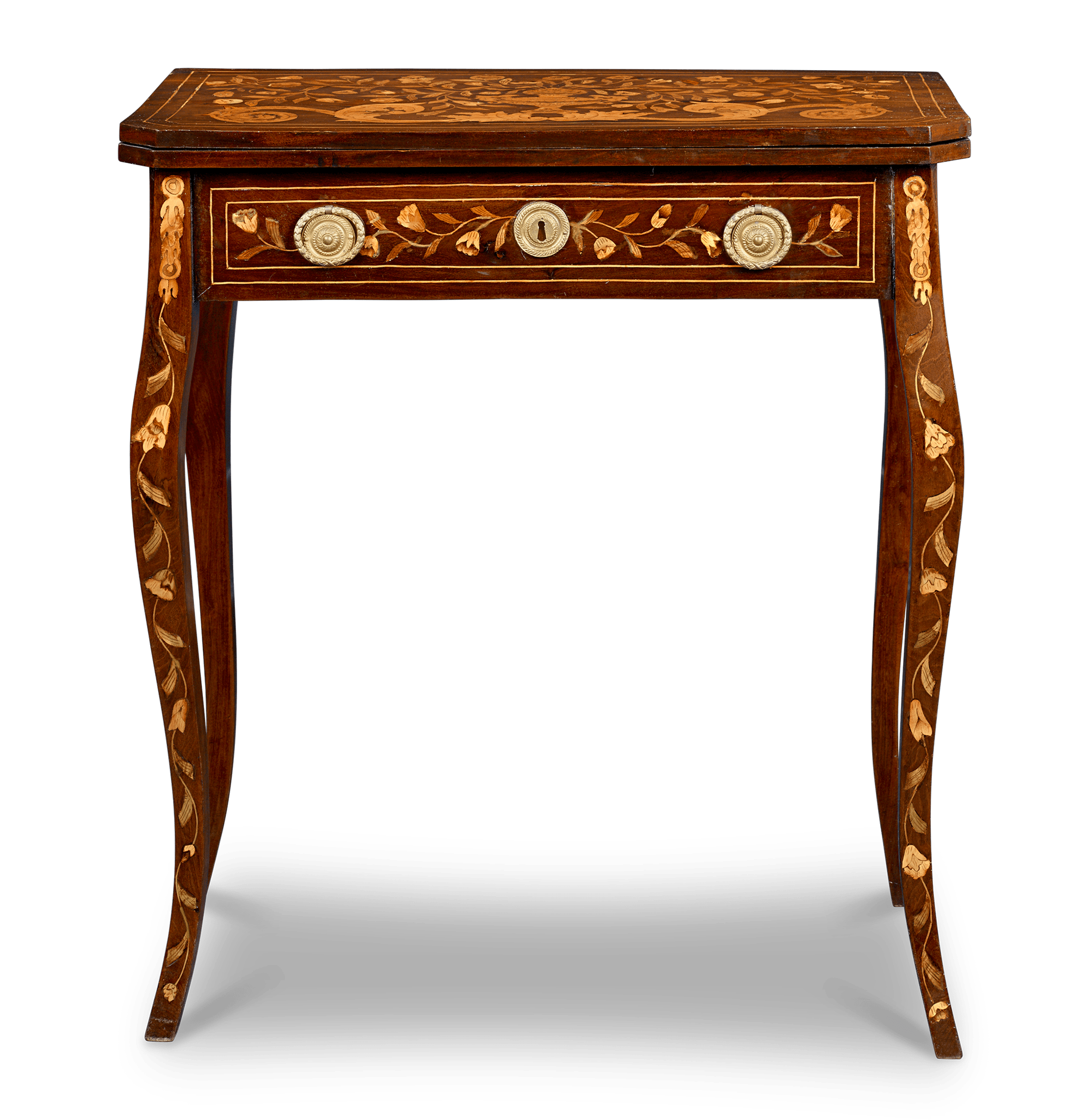 Dutch Marquetry Game Table
