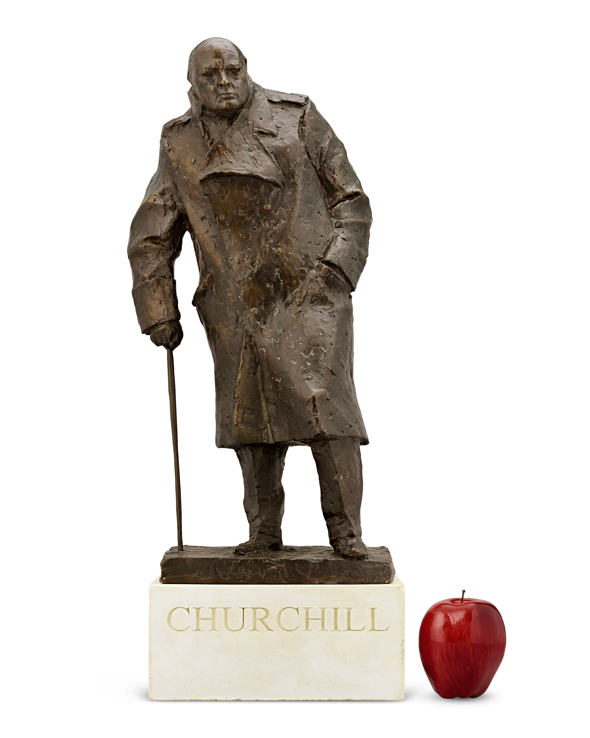Sir Winston Churchill Bronze by Ivor Roberts-Jones