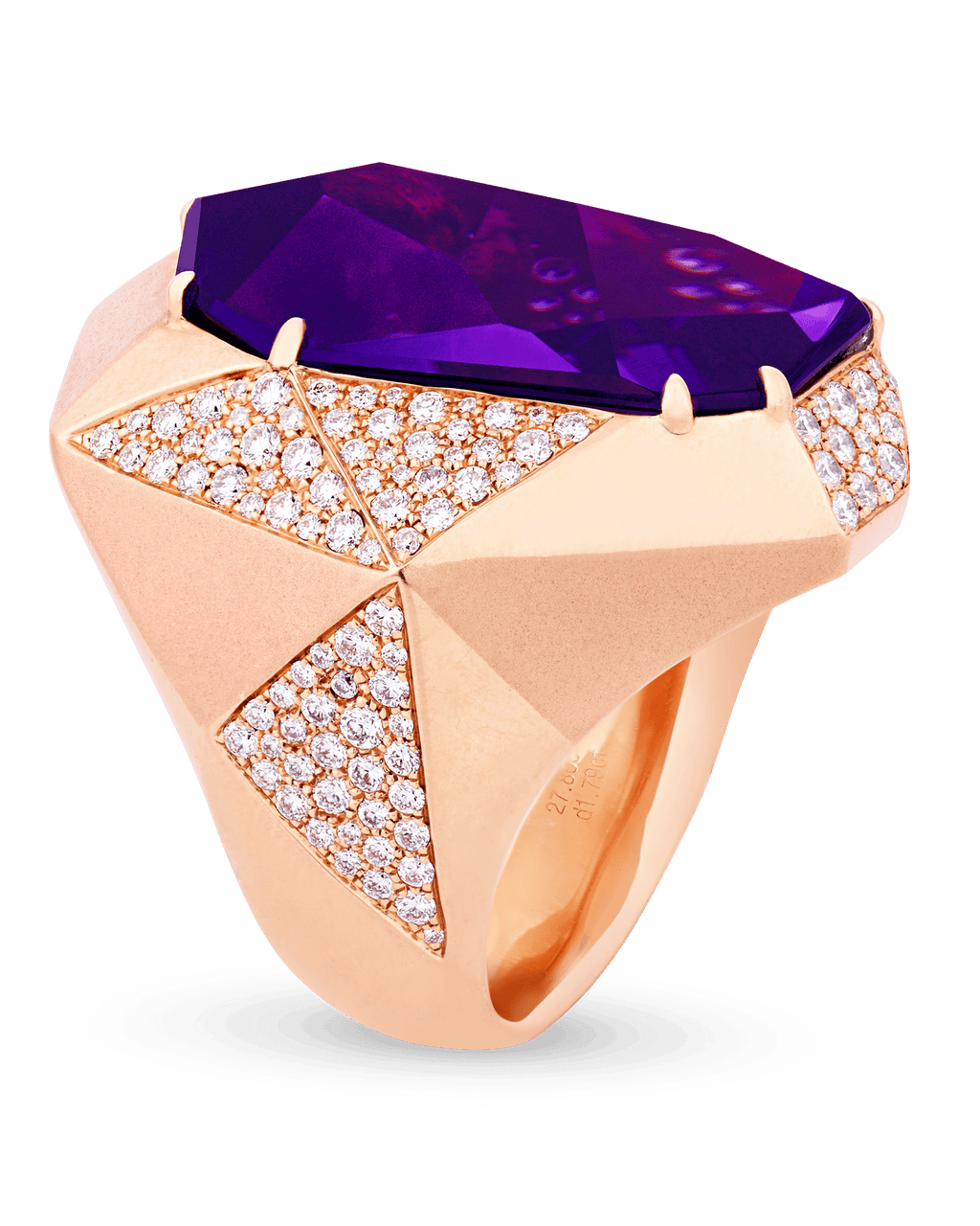 Amethyst Cocktail Ring, 27.80 carats