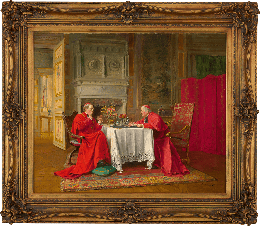 Cardinals Playing Cards by Victor Marais-Milton